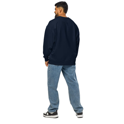 Oversized Bio Heavyweight Sweatshirt mit Stick